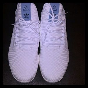 Adidas Pharrell Tennis HU sneakers.